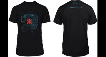 Cyberpunk 2077 - Trauma Team Zwart T-Shirt - Vrouw L