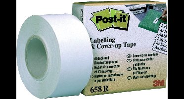 Post-it® Label- & Correctietape, Dispenser, 25.4 mm x 17,7 m