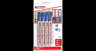 Viltstift edding 3000 rond 1.5-3mm blauw | 10 stuks
