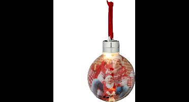 Cepewa Kerstballen - 1 stuk - DIY - 8 cm - met verlichting