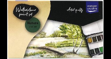 Vaessen Creative Aquarelverf Natuur 12 kleuren
