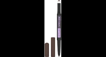 Maybelline New York - Express Brow Duo - 04 Dark Brown - Bruin Wenkbrauwpotlood en Poeder