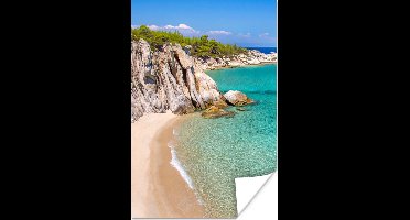 Poster Zee - Strand - Zomer - 20x30 cm