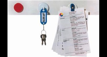 FRANKEN Magneetstrip, (B)50 mm x (L)500 mm, wit