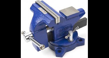 HBM 115 mm bankschroef met pijpklem