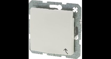 Berker S1 Inbouw Stopcontact met Randaarde - 1-voudig - Polarwit