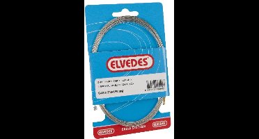 Elvedes Schakel binnenkabel 2250mm RVS ø1,1mm N/N-nippel