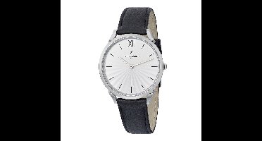 Pierre Cardin Pigalle plissée CPI.2000 Horloge - Leer - Zwart - Ø 40 mm