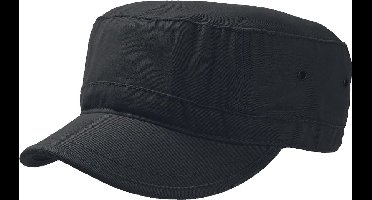 Atlantis Chino Cotton Urban Military Cap (2 stuks) (Zwart)