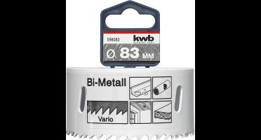 KWB Gatenzaag HSS Bi-metaal 598-083 - Ø 83 mm
