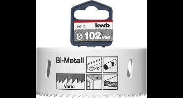 KWB Gatenzaag HSS Bi-metaal 598-102 - Ø 102 mm