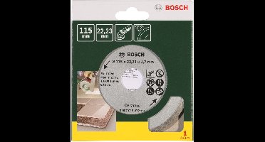 Bosch diamantschijf 115 mm - tegels