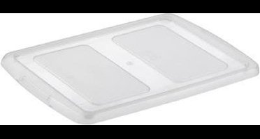 Sunware - Nesta deksel transparant - opbergbox 17L, 32L en 45L - 46 x 36,5 x 2 cm