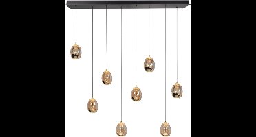 Hanglamp Highlight Golden Egg - Incl. Geïntegreerde LED - Lengte: 115cm - Zwart