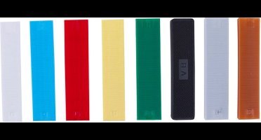 Den Braven Wig kunststof beglazingsblokjes 20x4x100mm (100x) geel