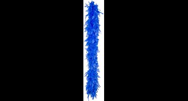 Boland - Boa 50 g blauw Blauw - Volwassenen - Vrouwen - Showgirl - Glitter and Glamour
