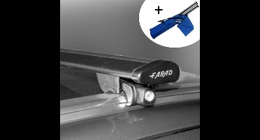 Dakdragers geschikt voor Audi A3 Sportback 5 deurs hatchback 2004 t/m 2013 - Wingbar zwart - inclusief dakdrager opbergtas