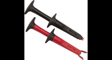 Fluke AC220 Crocodile Clip Set Red/black