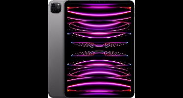 Apple iPad Pro (2022) - 12.9 inch - WiFi + 5G - 128GB - Spacegrijs - 6e generatie