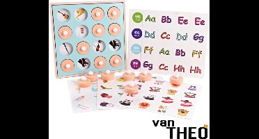 Geheugen Spelletjes - Houten Montessori Speelgoed - Educatief Speelgoed 3 Jaar