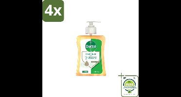 Dettol Handzeep Original 250 ml - Voordeelverpakking - 4 stuks - Handzeep - Hygiëne