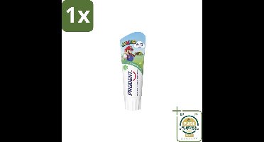 1 x Prodent Tandpasta Super Mario 6-13 jaar 75 ml- Tandpasta Voor Kinderen 6-13 Jaar - Prodent Junior - Fluoride - Tandenpoetsen Voor Kinderen - Gaatjes Beschermen