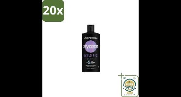 20 x Syoss – Shampoo – Intense Plex – 440 ml - Grootverpakking - Shampoo Voor Beschadigd Haar - Herstel Shampoo - Keratine Shampoo - Intensieve Herstel Shampoo - Haarversterkend Shampoo