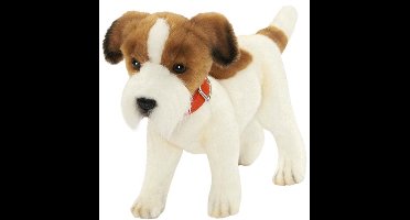 Hansa Jack Russel Knuffel - 31 cm - pluche - honden knuffeldier