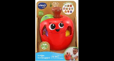 VTech Baby Vrolijke Vormenappel - Educatief Speelgoed - Fruit en Vormen - Cadeau - Van 1 tot 3 Jaar