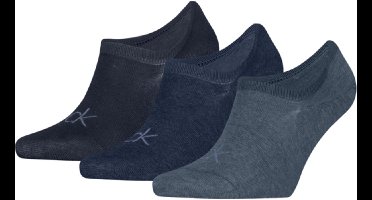 Calvin Klein Footies High Cut Heren 3-Pack Denim