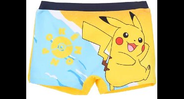 Pokémon Zwemboxer Jongens – Pikachu – Geel/Blauw – Maat 134/140 – Officiële licentie