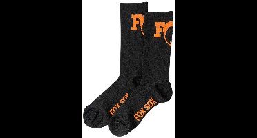 Fox Orange Logo 7´´ Sokken Zwart EU 40-42 Man