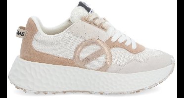 NO NAME Carter Jogger beige, bronskleurige leren sportschoenen