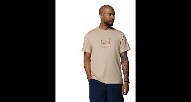 Columbia Csc™ Seasonal Graphic T-shirt Met Korte Mouwen Beige XL Man