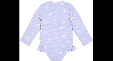 Little Dutch Badpak met Lange Mouwen en Ruches - Dreamy Lavender - Maat 86/92