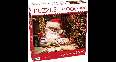 Puzzle 1000 Santa Claus in his House - Puzzel 1000 Santa Claus in zijn huis