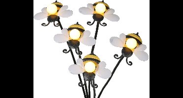 Kaemingk | Solar Bij Metaal Steady | 5,5 x 6,5 x 60 cm