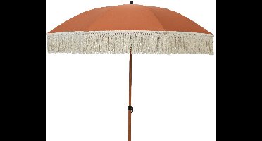 Kaemingk | Parasol Aluminium Outdoor | Oranje | Ø 200 x 216 cm