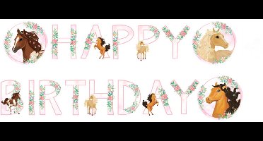 Amscan - Beautiful horses - Letterslinger