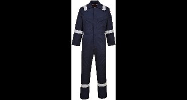 Portwest Super Lichtgewicht Antistatische Overall 210gm FR21 - Marine - XS