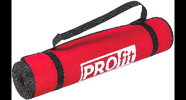PROfit Sportmat Training 180x60x0,6cm Rood-Zwart DK