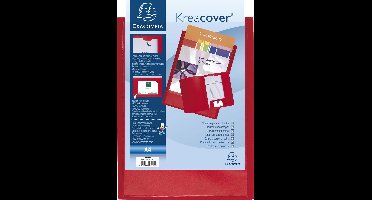 Exacompta 30x Kreacover®Personaliseerbare Presentatiemap - soepele PP - A4 - Rood - 43503E