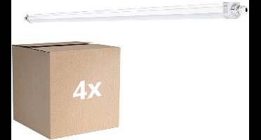 Voordeelpak 4x Ledvance LED Waterdichte Montagebalk 50W 6100lm - 840 Koel Wit | 150cm.