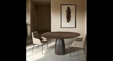 Eettafel Marron| Bruin Mangohout