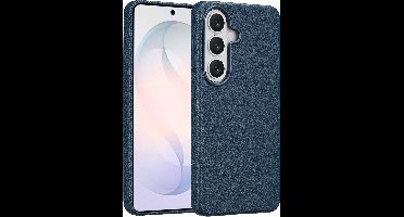 Accezz Hoesje - Geschikt voor Samsung Galaxy S26 - met Magnetische Ring Leather Backcover - Nightfall Blue