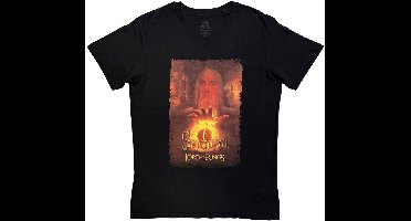 Lord Of The Rings - Saruman Homage Heren Tshirt - M - Zwart