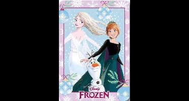 Frozen Holiday Christmas Fleece deken 100 x 140 cm