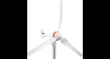 Windturbine - Windmolen Generator - Windturbine Generator – Windenergie - Wind Turbine - 12V - 24A - 900RPM - 400W - 3 Nylonvezel Blades - Wit
