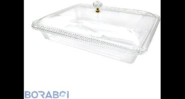 Dienblad - Transparant - 32x24 cm - Kunststof