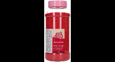FunCakes NonPareils - Rood - 800g - Eetbare Decoraties voor Taarten en Cupcakes